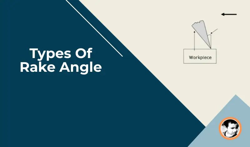 Types of rake angle