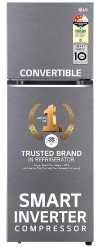 10 Best Refrigerator In India: Best Double Door Refrigerator 9 LG 3 Star 343L Inverter Double Door Refrigerator