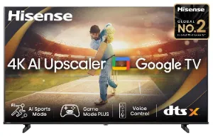 Top 10 Best 43 Inch Smart TV In India 6 HiSense 43E6N Series Bezel Less 43 Inch 4K Smart TV