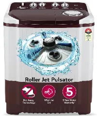 10 Best Semi Automatic Washing Machines In India 1 LG 8.5 KG 5 Star Semi Automatic Washing Machine